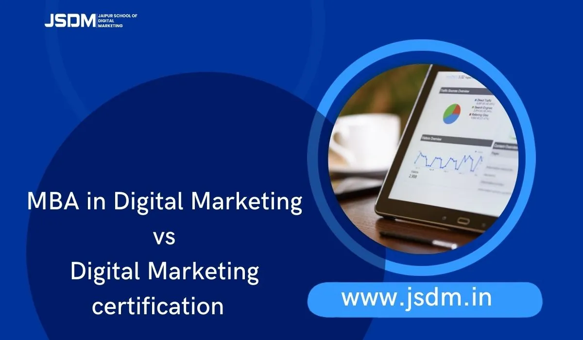 Mba vs Digital marketing Certification