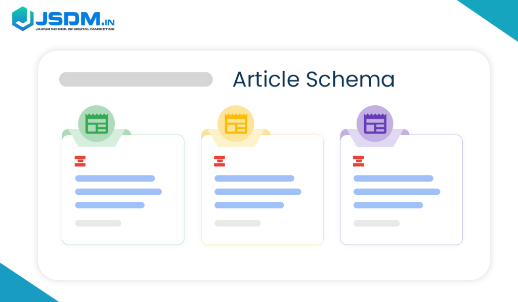 Article Schema preview in SERP