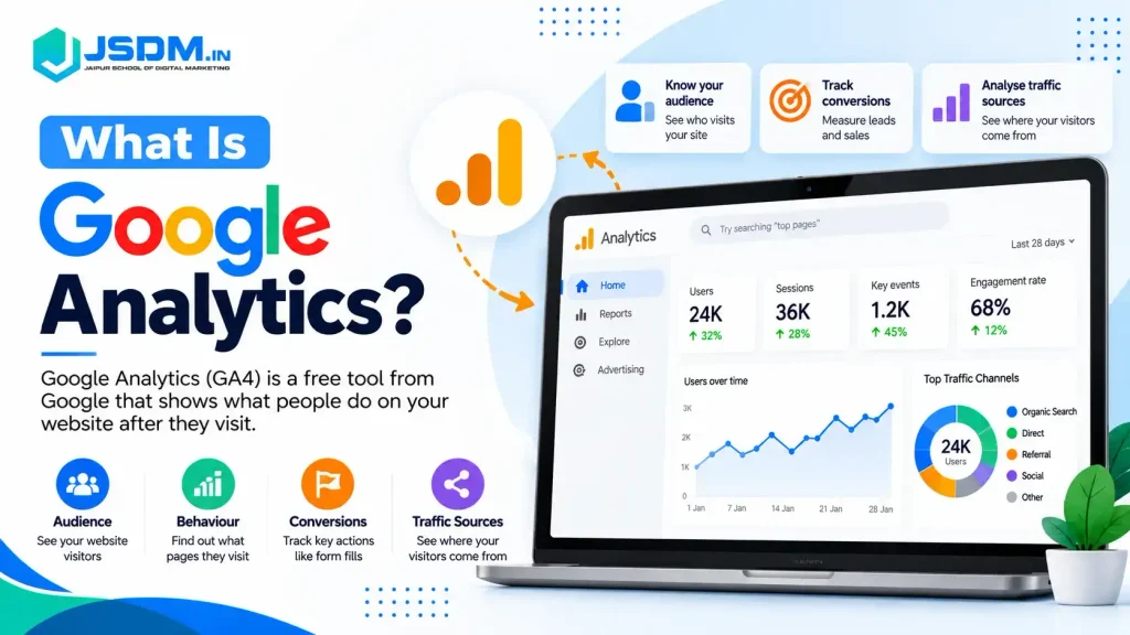 What Is Google Analytics? - AI gen. Image